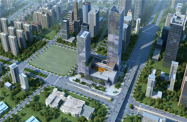 尊龙智汇安装成功中标阿里巴巴华中总部机电项目